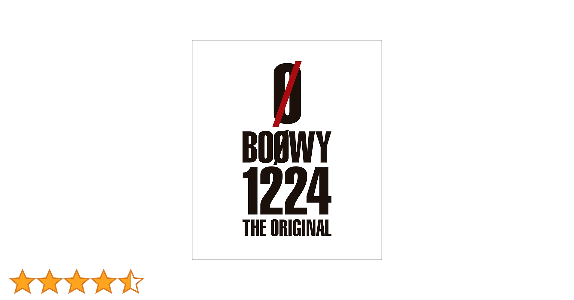 Amazon.co.jp: 1224 -THE ORIGINAL- [Blu-ray] : BOφWY: DVD